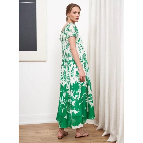 La Ligne Jardin Dress Green - S - Picture 2 of 2